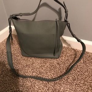 All saints- Grey purse